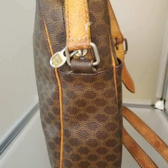 *Fixed Price* Vintage Celine Macadam Vertical Messenger Bag - Picture 5 of 11